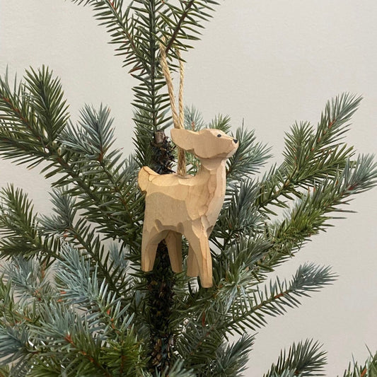 Wood Forest Animal Ornament