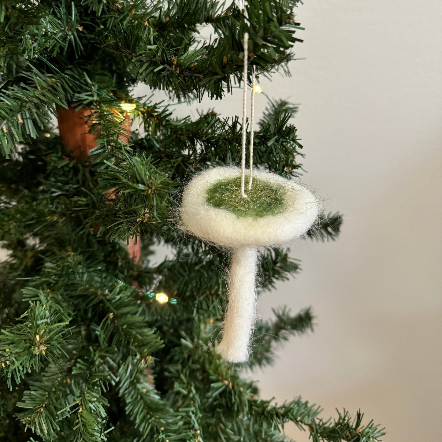 Felt Mushroom Ornaments