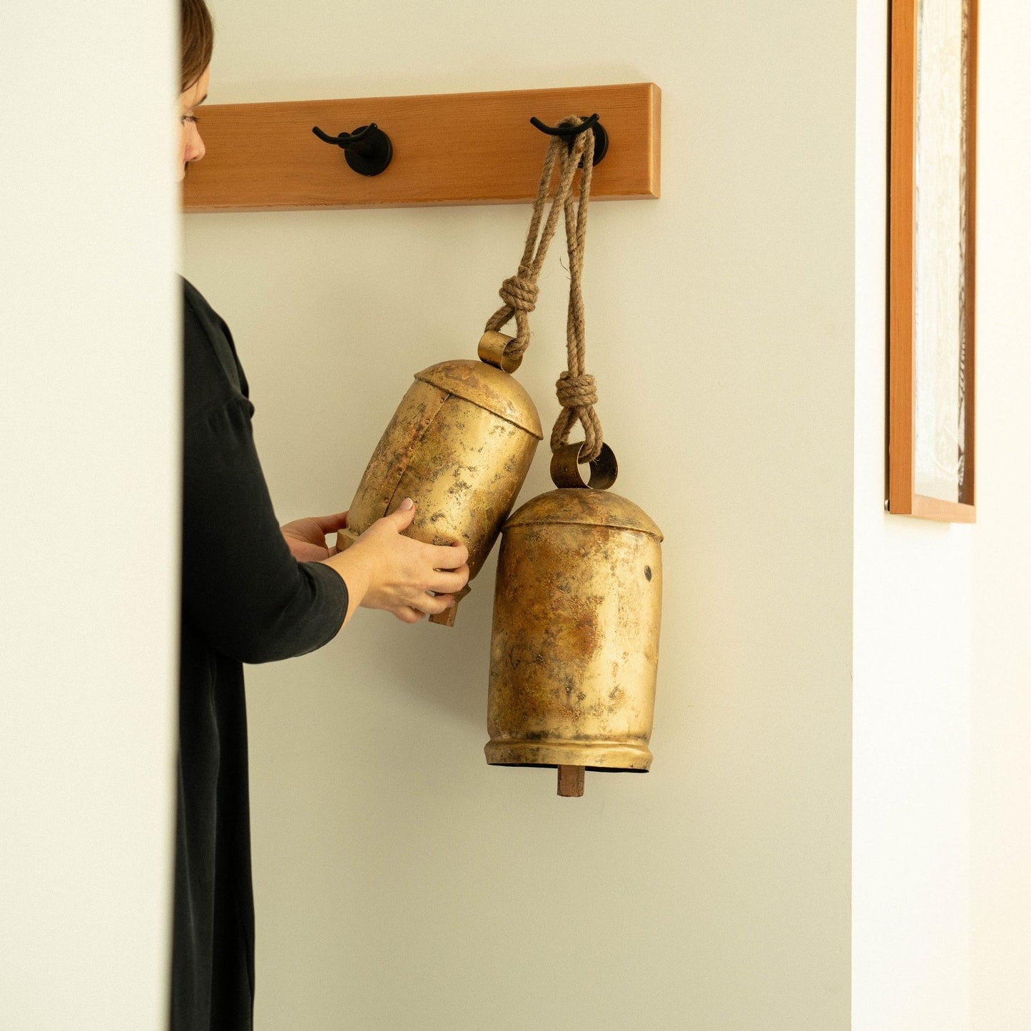 Jumbo Rustic Temple Bell