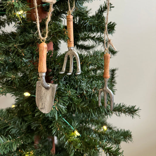 Gardening Tool Ornaments