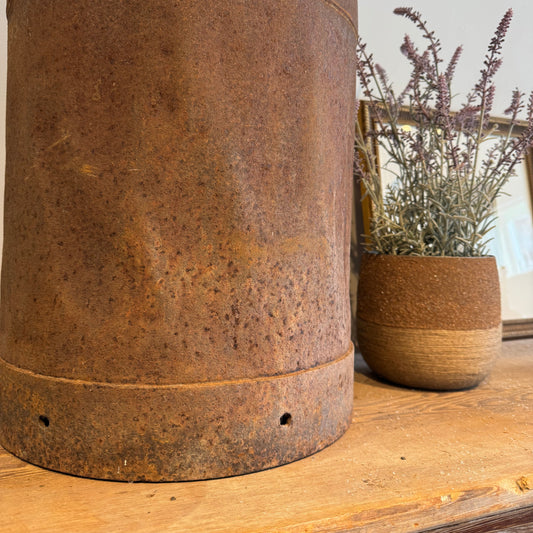 Vintage Rusty Milk Can