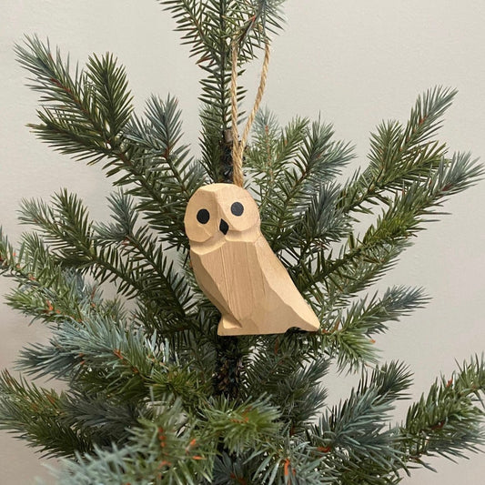 Wood Forest Animal Ornament