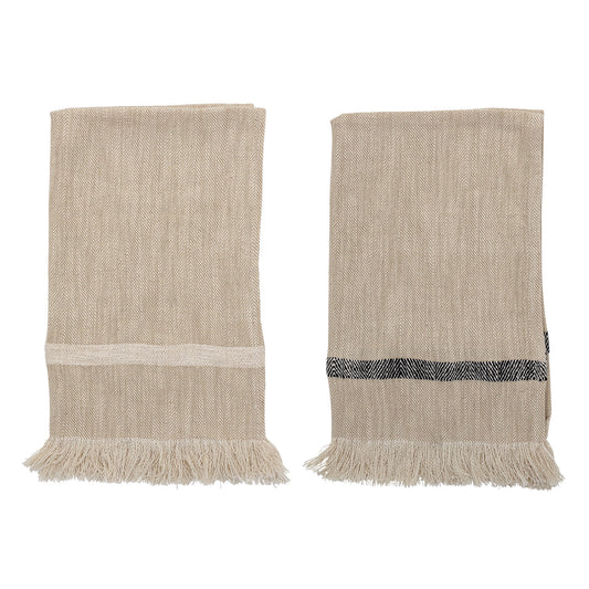 Woven Cotton Tea Towel - Single Stripe