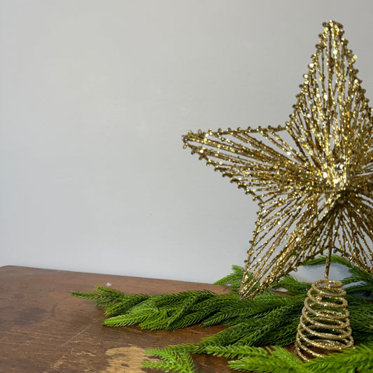 Golden Star Tree Topper