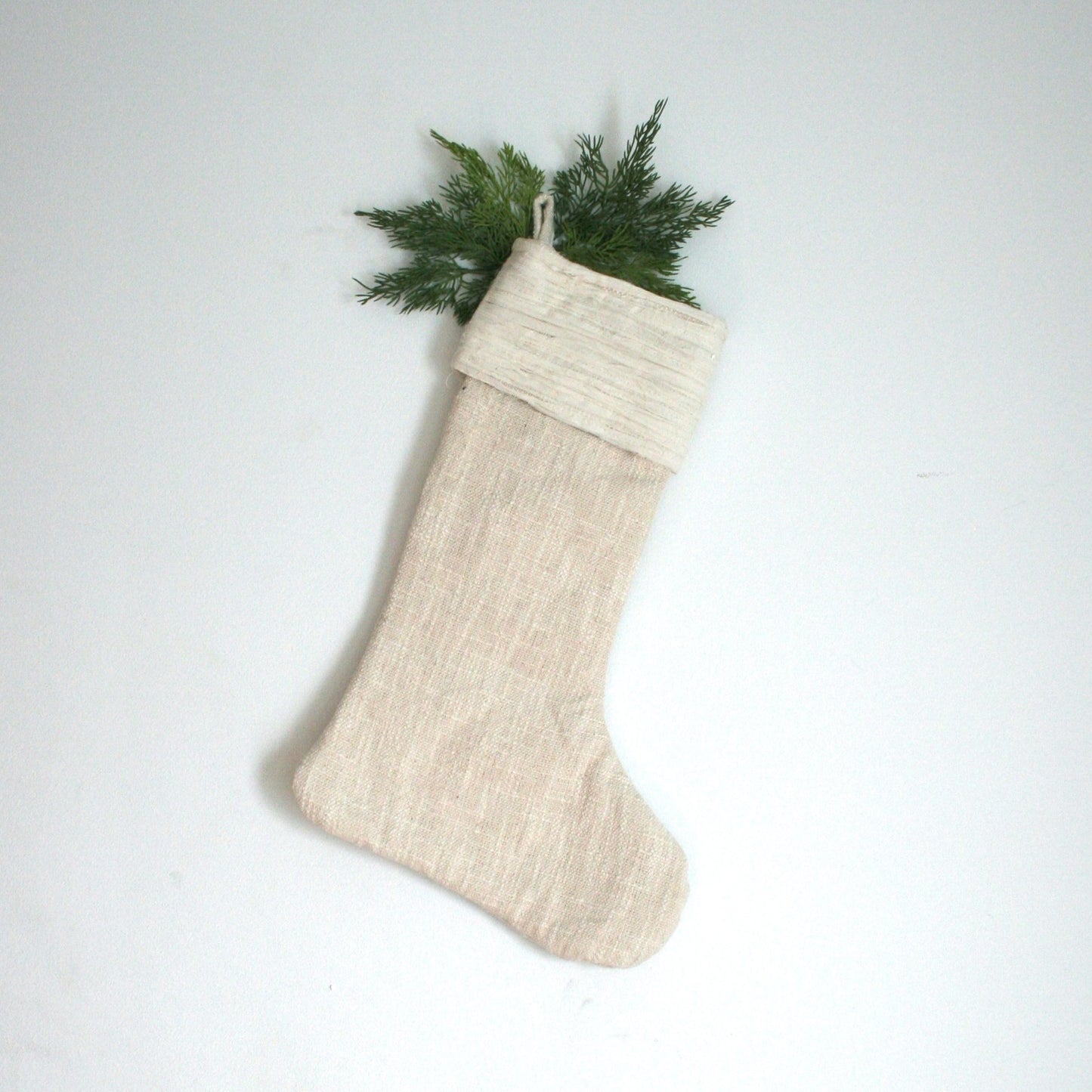 Slub Cotton Stocking 20"