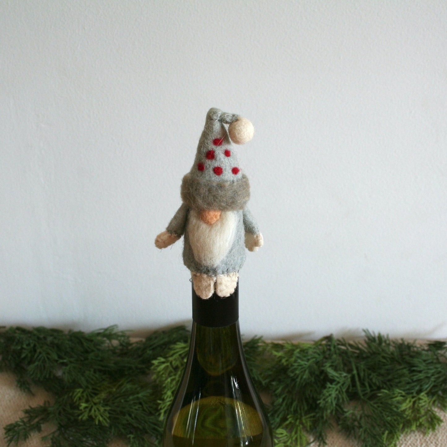 Felt Gnome Bottle Topper