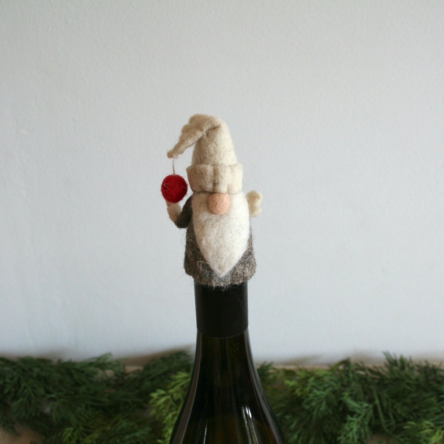 Felt Gnome Bottle Topper