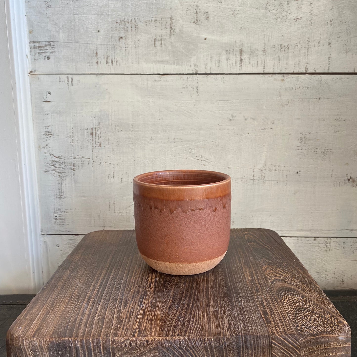 Ceramic Planter- Rust