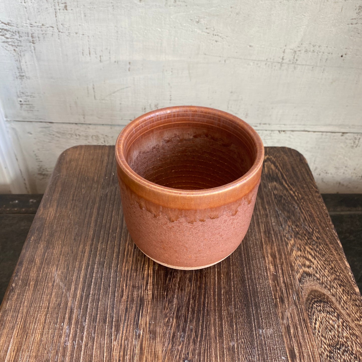 Ceramic Planter- Rust