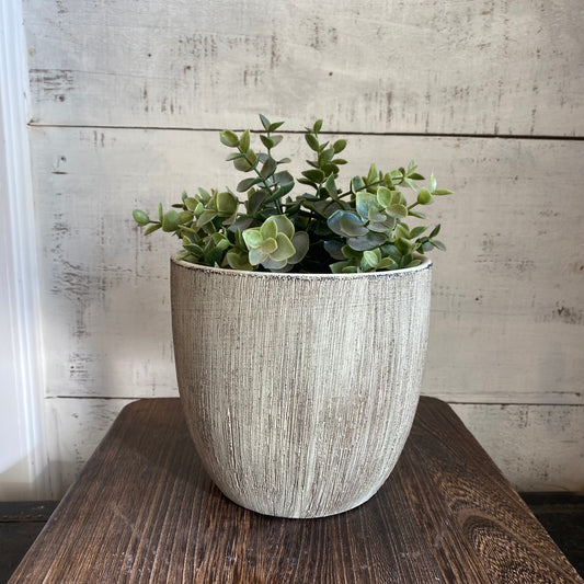 Scratch Effect Terracotta Planter