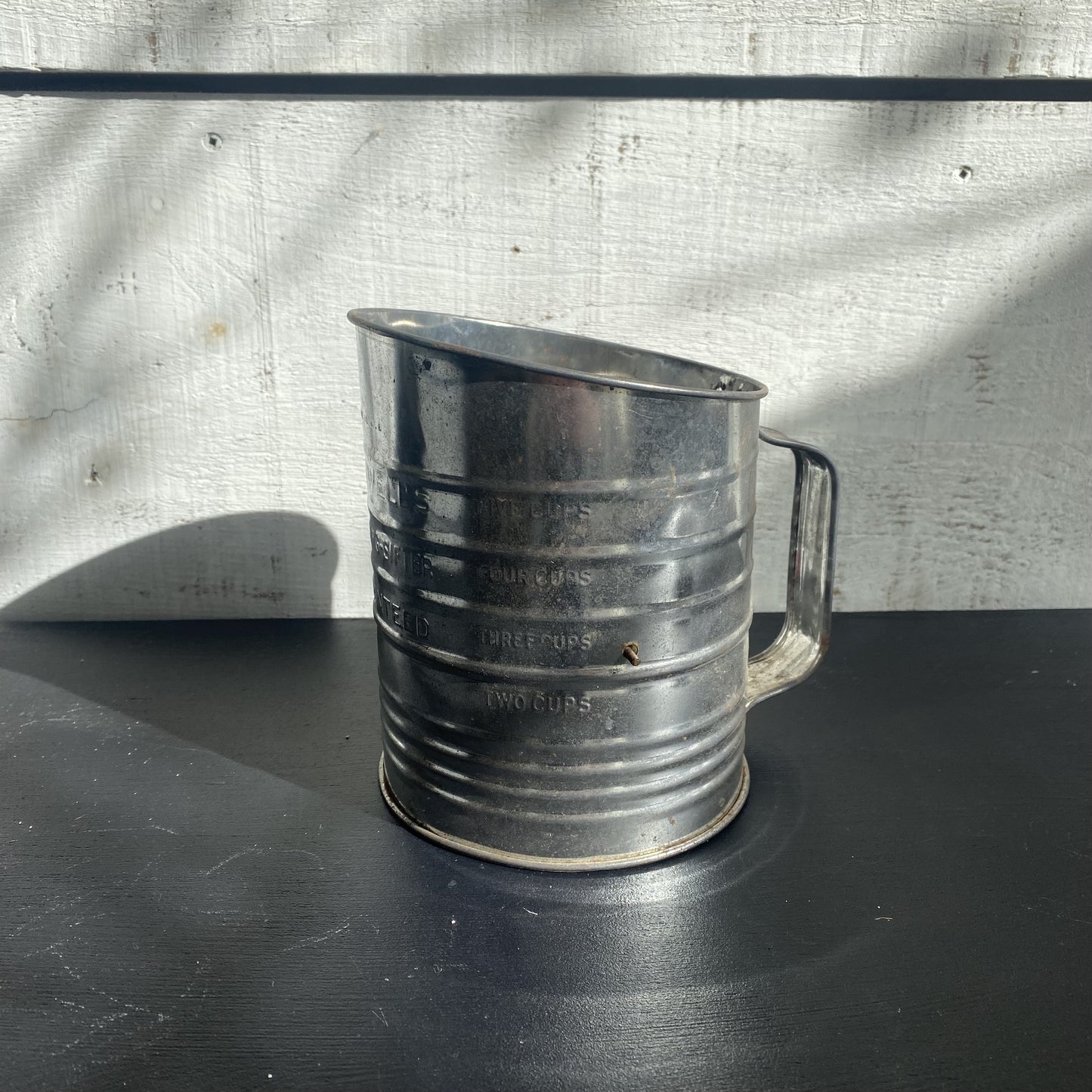 Vintage Bromwells Measuring Sifter