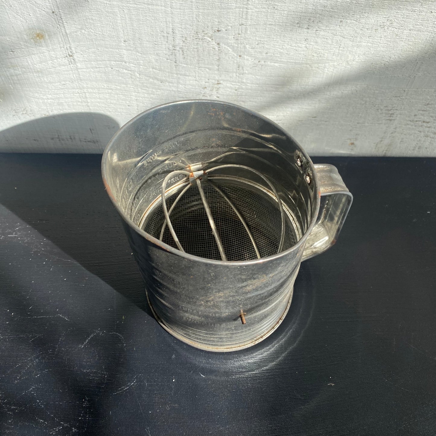 Vintage Bromwells Measuring Sifter