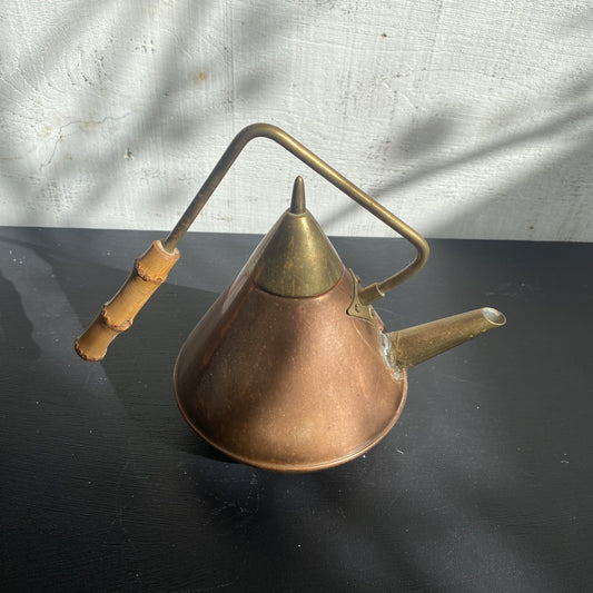 Vintage Copper Tea Pot