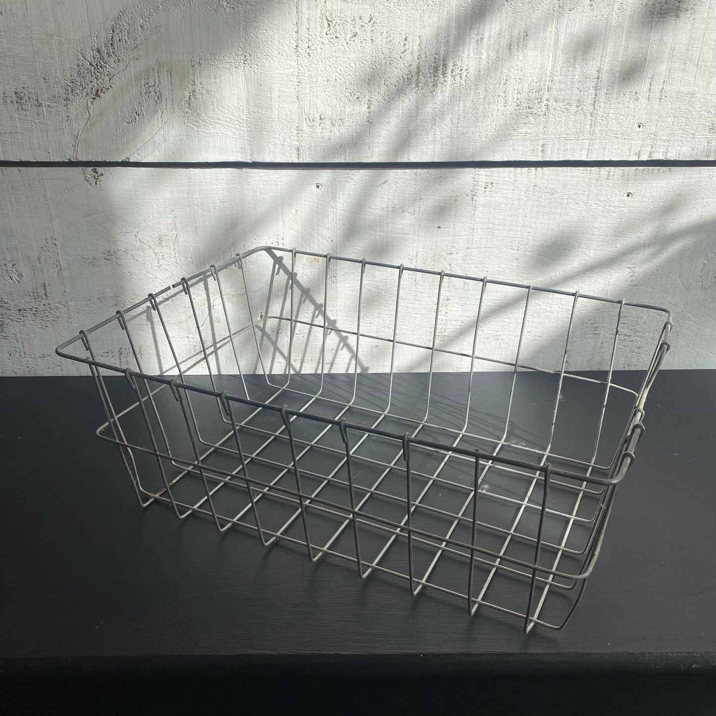 Vintage Wire Basket - Rectangle