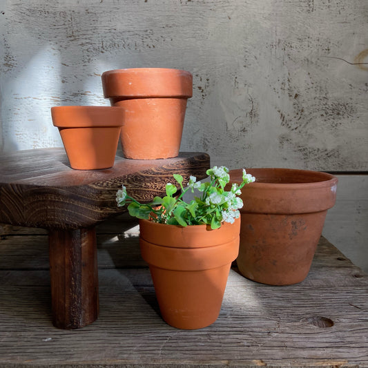 Vintage Terracotta Pots