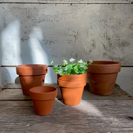 Vintage Terracotta Pots