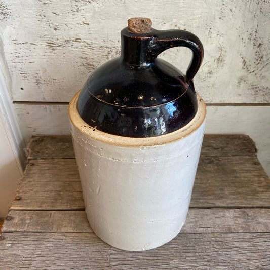 Vintage Large Jug w/Broken Cork