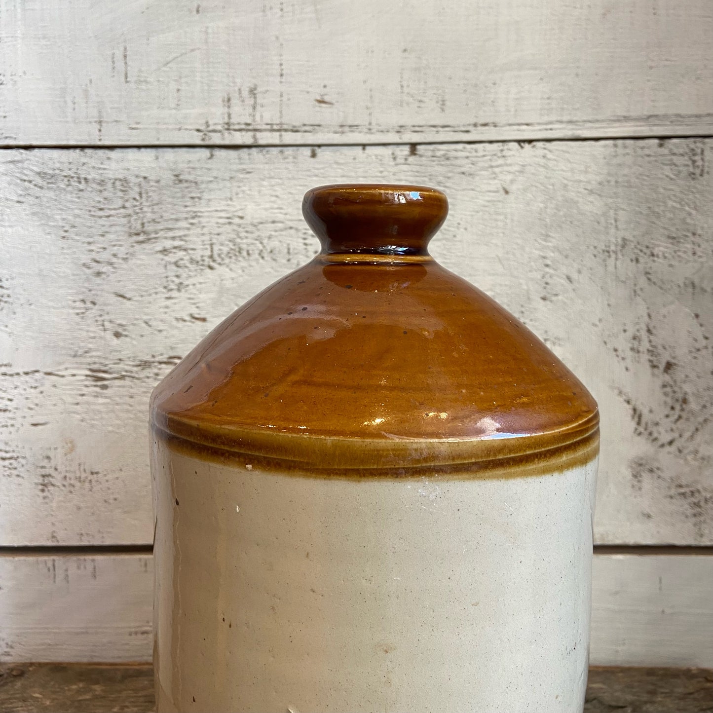 Vintage Large Jug - Tan