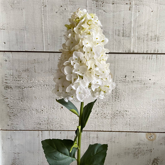 Faux Hydrangea Paniculata Stem