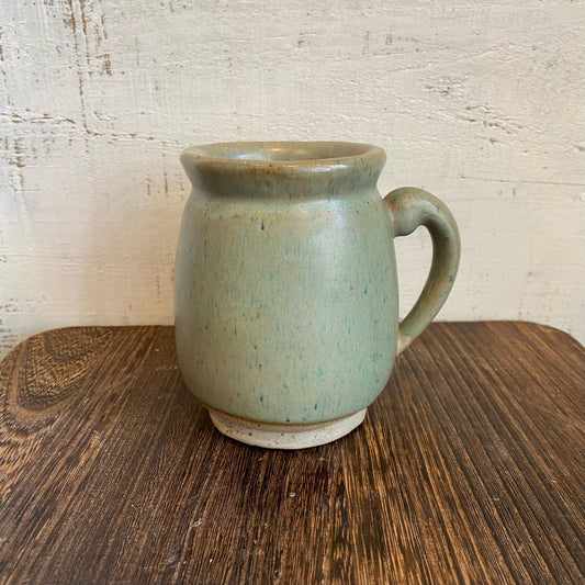 Vintage Pottery Mug - Green