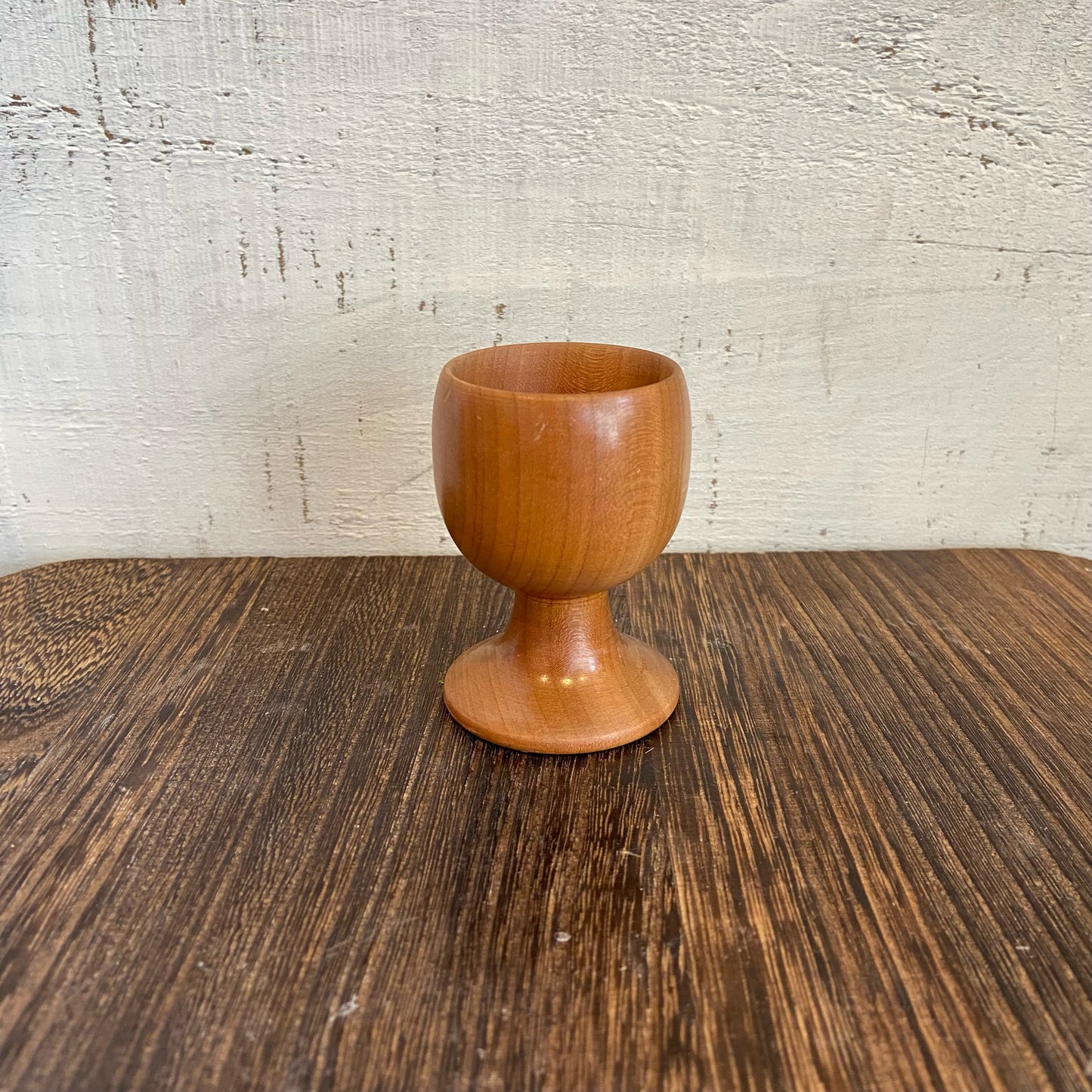 Vintage Wooden Egg Cup