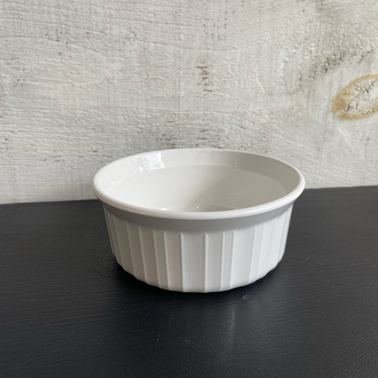 Ribbed Bakeware - White