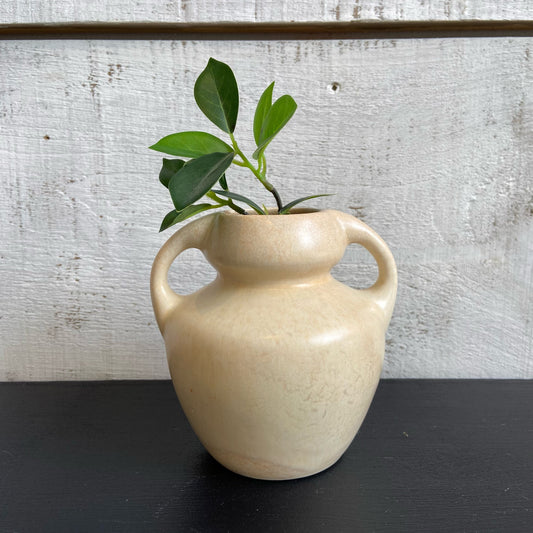 Vintage Shenfield Vase w/Handles - Cream