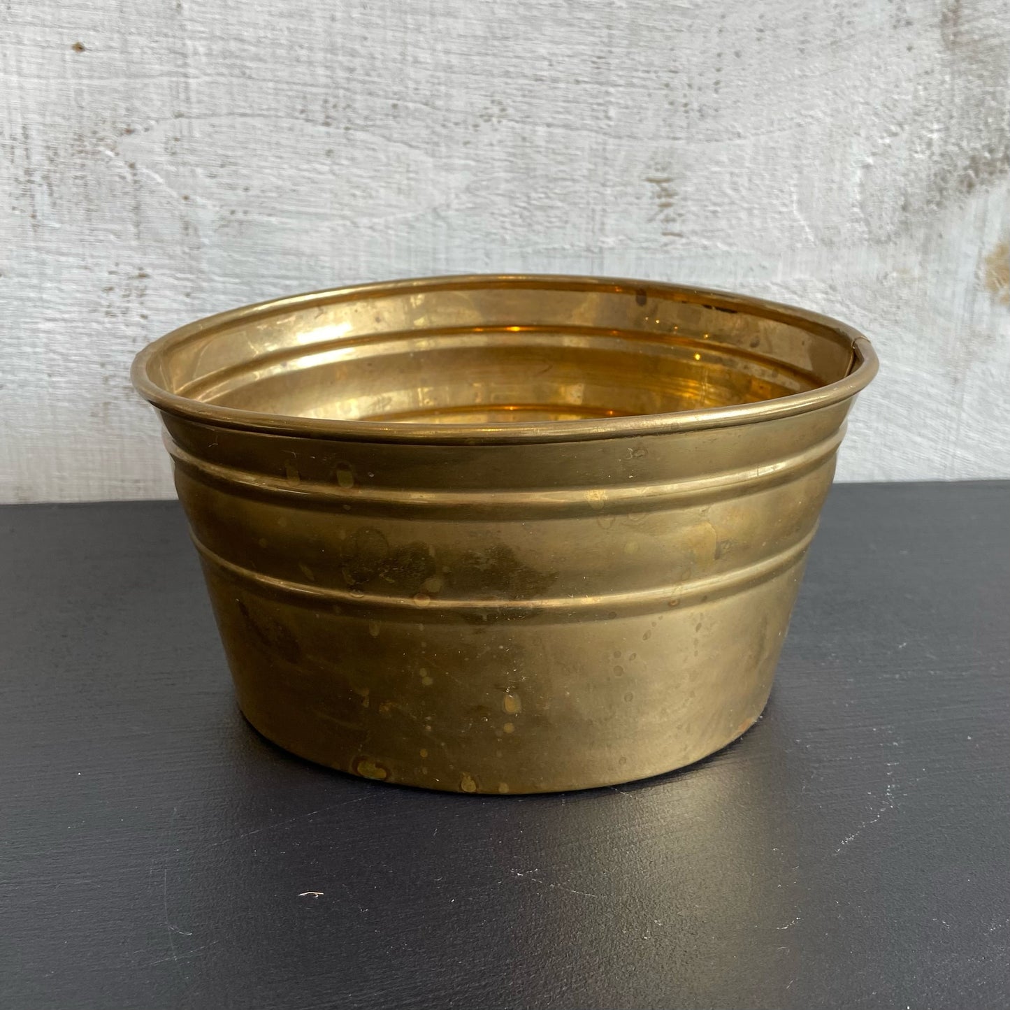 Vintage Brass Bucket