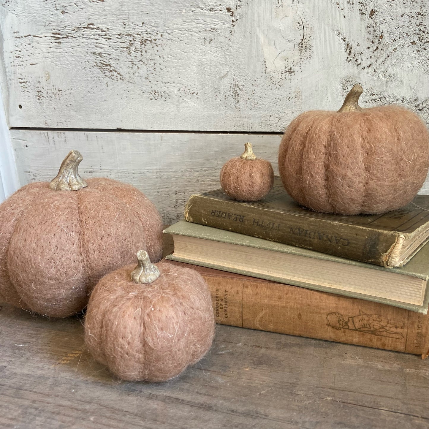 Felt Pumpkin - Terracotta