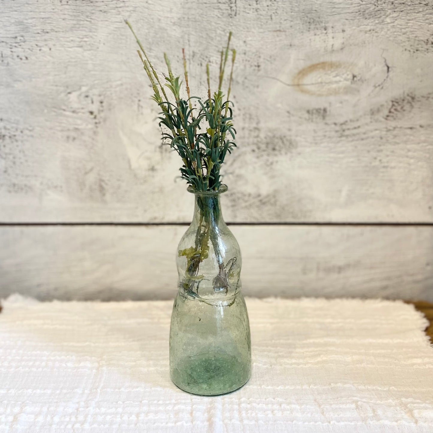 Recycled Glass Vase - green