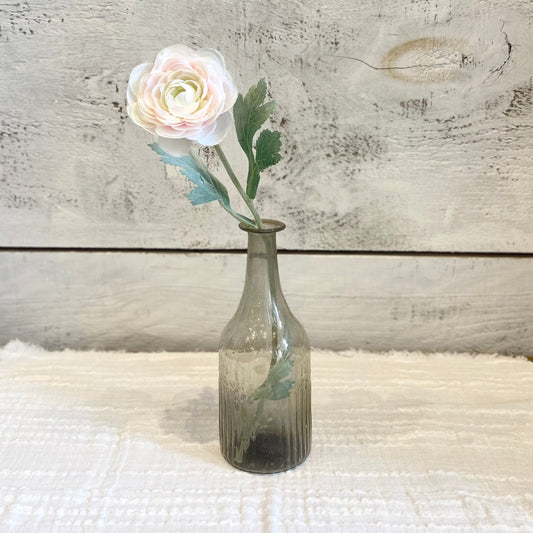 Recycled Glass Vase - grey