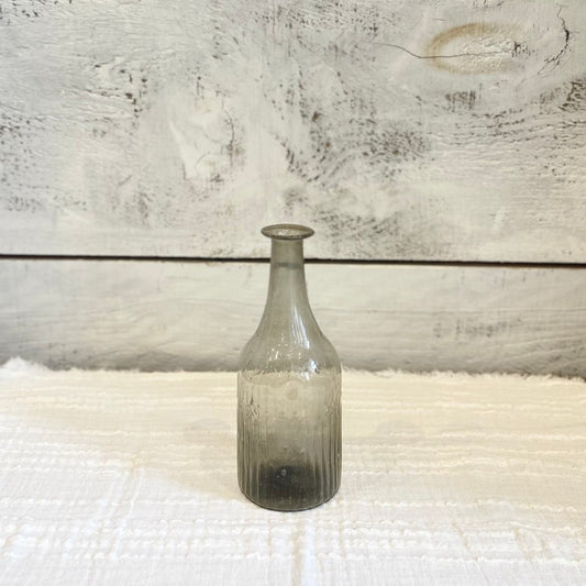 Recycled Glass Vase - grey