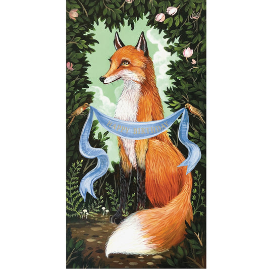 Card: Happy Birthday Fox