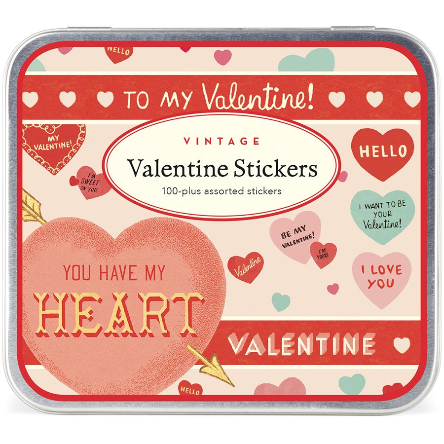 Valentine Vintage Stickers