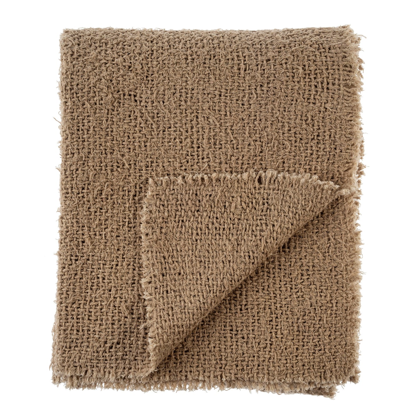 Sable Fringe Throw Blanket