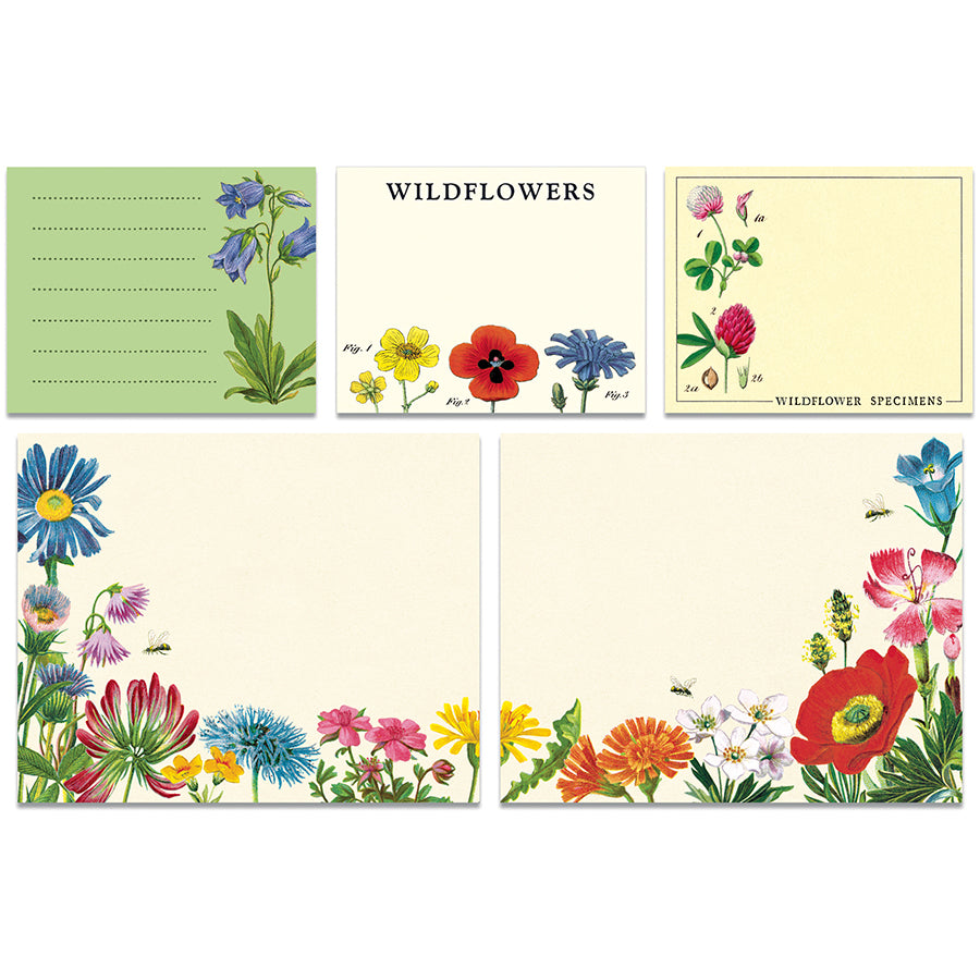 Sticky Notes - Wildflowers