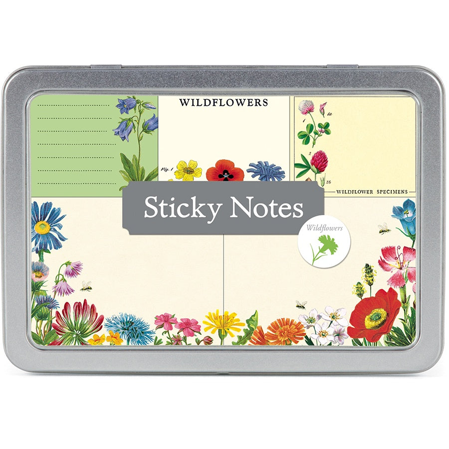 Sticky Notes - Wildflowers