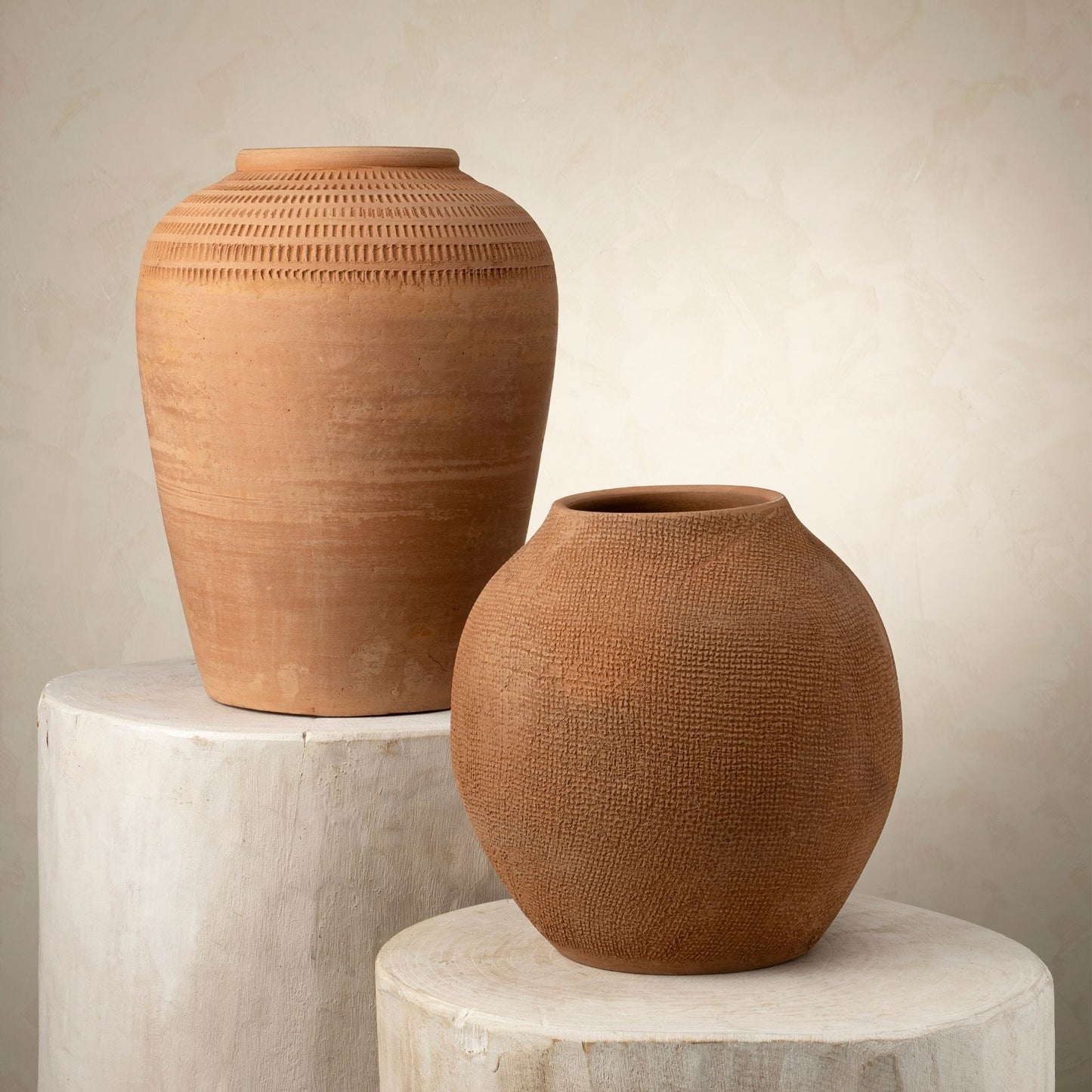Rustic Terracotta Vase