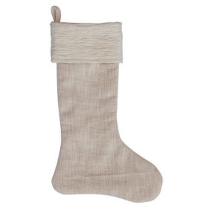 Slub Cotton Stocking 20"